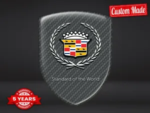 Cadillac Cupola Adesiva Premium Edizione Badge Auto Custom